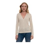 Liu Jo - Cárdigan largo - Knitwear - Mujer - Beige - L -