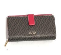 Liu Jo Cartera Caliwen XL cremallera around cabeza de moro/rojo color: MARRÓN