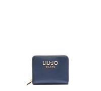 LIU JO Cartera Corto con Cremallera Posee varios compartimentos para billetes, tarjetas y monedas.12x2x10cm, 94024 Dress Blue, Largo con cremallera