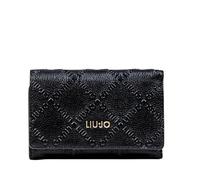 LIU JO Cartera Corto con Cremallera Posee varios compartimentos para billetes, tarjetas y monedas.12x2x10cm