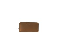 Liu Jo Cartera Caliwen XL con cremallera, piel sintética, Nut, 19 x 11 x 2,5 cm, 12 compartimentos para tarjetas
