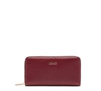 Liu Jo Cartera larga con cremallera Caliwen, Red Wine-91726, Talla única, Minimalista