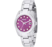 Liu Jo Casual Juniper TLJ2391 - Reloj de pulsera para mujer de acero con cristales en la esfera, plateado, Moderno