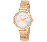 Liu Jo Casual Shine TLJ2589 - Reloj de pulsera para mujer con correa de acero y malla ajustable, oro rosa, Moderno