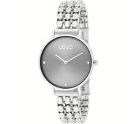Liu Jo Chains Framework TLJ2407 - Reloj de pulsera para mujer de acero con esfera gris, plateado, Moderno