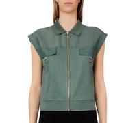Liu Jo - Chaleco - Jackets - Mujer - Verde - M -