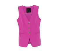 Liu Jo - Chaleco Regular-fit - Jackets - Mujer - Rosa - L -