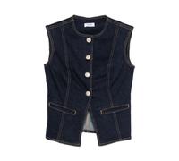 Liu Jo - Chaleco vaquero ajustado - Jackets - Mujer - Azul - L -