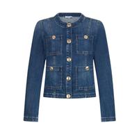 Liu Jo - Chaqueta Denim con Botones con Logotipo - Jackets - Mujer - Azul - L -
