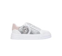 Liu Jo - Cleo 08 Zapatillas Deportivas de Cuero Blancas - Shoes - Mujer - Multicolor - 37 EU -