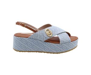 Liu Jo - Cotoca Sandalia de cuña - Shoes - Mujer - Azul - 37 EU -