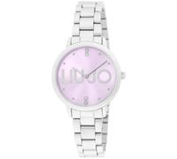 Liu Jo Couple Essence TLJ2514 - Reloj de pulsera para mujer (mecanismo de cuarzo, acero inoxidable), plateado, Moderno