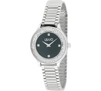 Liu Jo Dancing Shine TLJ2341 - Reloj de pulsera para mujer de acero con cristales giratorios y correa con cierre magnético, plateado, Moderno