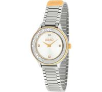 Liu Jo Dancing Shine TLJ2344 - Reloj de pulsera para mujer de acero con cristales giratorios y correa con cierre magnético, plateado, Moderno