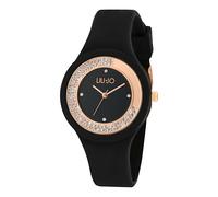 Liu Jo Dancing Sport Reloj Mujer De Pulsera De Goma Con Cristales Giratorios