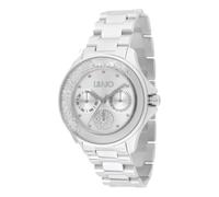 Liu Jo Dancing Symphony TLJ2353 - Reloj multifunción para mujer, de acero, con cristales giratorios, plateado, Moderno