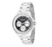 Liu Jo Dancing Symphony TLJ2354 - Reloj multifunción para mujer de acero con cristales giratorios en la esfera, plateado, Moderno