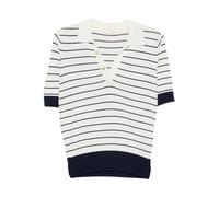 Liu Jo - Striped Top - Tops - Mujer - Azul - L -