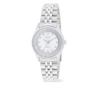 Liu Jo - Elegante reloj de mujer de cuarzo de acero - Dancing Elvy TLJ2658 - Reloj con cristales en la esfera y correa de acero