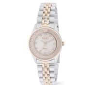 Liu Jo - Elegante reloj de mujer de cuarzo en acero bicolor - Dancing Elvy TLJ2662 - Reloj con cristales en la esfera y correa de acero bicolor