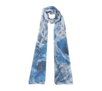LIU JO Estola floral 70 x 180 cm, Azul Bonnet, Talla única