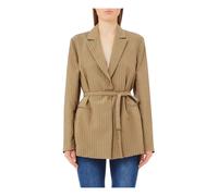Liu Jo - Fluid Blazer - Jackets - Mujer - Marrón - L -