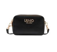 Liu Jo Ridhi S Bandolera negro, imitación de cuero, mujer