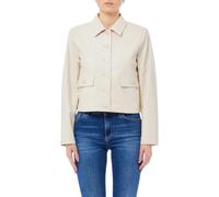 Liu Jo - Giacca Cropped - Jackets - Mujer - Beige - L -