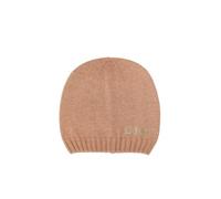 LIU JO Gorra con logo y pedrería, 00070 Camel, Gorro