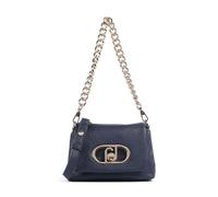 Liu Jo Icon S Bolso de hombro azul oscuro, imitación de cuero, mujer