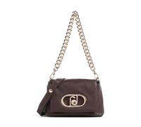 Liu Jo Icon S Bolso de hombro moreno, imitación de cuero, mujer