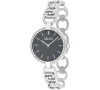 LIU Jo Identity Glare TLJ2350 - Reloj de Pulsera para Mujer de Acero con Correa de Cristal