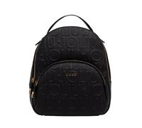 Liu Jo JEANS Bolso M Backpack, Negro, AF6209 E1139
