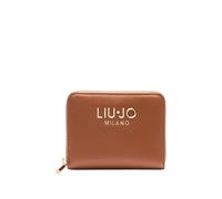 Liu Jo Jeans Cartera Caliwen con cremallera y logotipo central Marrón, Deer(x0282), Talla única, Carteras