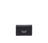 Liu Jo JEANS Cartera M Trifold, Negro, AF6172 E1120