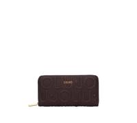 Liu Jo JEANS Cartera XL Zip Around, Deep Brown, AF6170 E1139