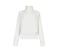 Liu Jo - Jersey de Cuello Alto de Lana y Cachemira - Knitwear - Mujer - Blanco - L -
