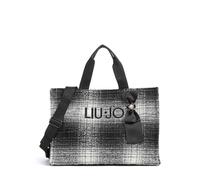 Liu Jo L Bolso de mano gris/negro, fibra sintética, mujer