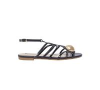 Liu Jo - LIU JO Sandy 02 - Sandal Nappa/Patent Black - Shoes - Mujer - Negro - 38 EU -