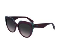 Liu Jo Mujer LJ783S 513 Gafas de sol Acetato Violeta Gris Cat Eye Normal Normal
