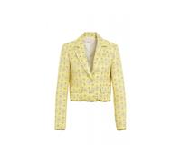 Liu Jo - Ma 4124T3917 Jacquard Jacket - Jackets - Mujer - Amarillo - M -