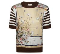 Liu Jo - Maglia Chiusa MC - Knitwear - Mujer - Multicolor - M -