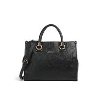 Liu Jo Manhattan M Bolso de mano negro, imitación de cuero, mujer