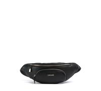 Liu Jo Manhattan M Riñonera negro, imitación de cuero, mujer