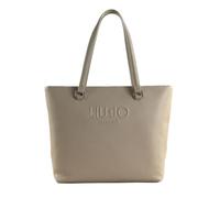 LIU JO Milano Bolso Tote de Cuero Sintético, Color Beige, Asas Dobles, Diseño Clásico