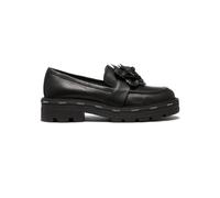 Liu Jo - Mocasín de Cuero Negro Estilo Chic - Shoes - Mujer - Negro - 36 EU -