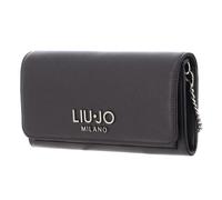 LIU JO monedero Caliwen Bifold Wallet XL Antracite Met.
