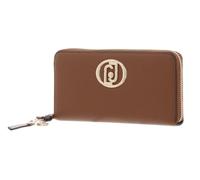 Liu Jo Monedero Faiza ECS Zip Around Wallet Suede marrón
