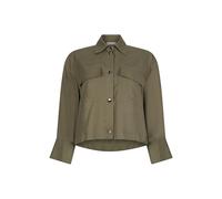 Liu Jo Mujer Camisa Manga Larga Lyocell WA6265T414A, Verde, 42