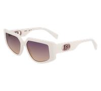 Liu Jo Mujer Liu Jo LJ801S 102 Gafas de sol Bio-inyección Blanco Cuadrada Normal